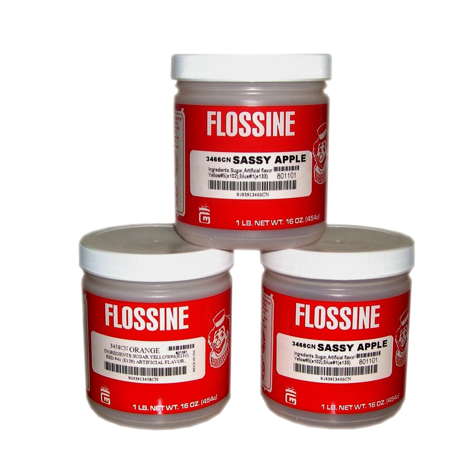 Banana Flossine® | COTTON CANDY SUPPLIES CANADA | 12 X 1 LBS PER CASE | Ships Free Within Canada on Orders Above CAD $199