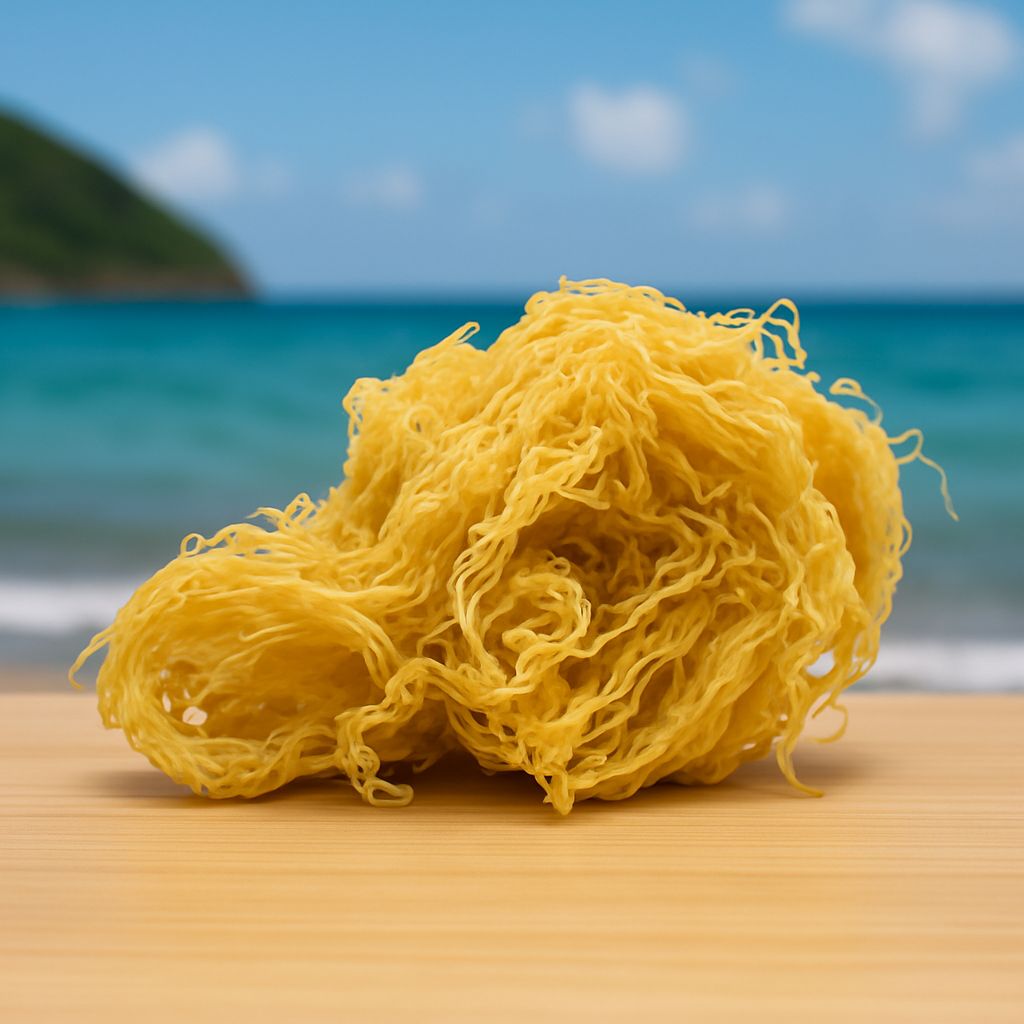 🌊 Premium St. Lucian Gold Seamoss